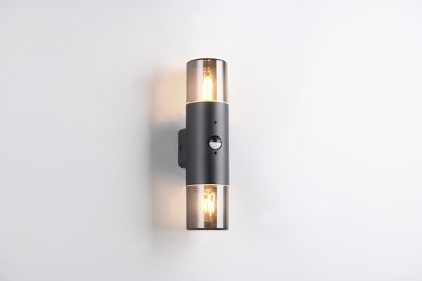 Φωτιστικό Επίτοιχο Trio Lighting HOOSIC 222260232 Μαύρο Ματ (Black Mat)