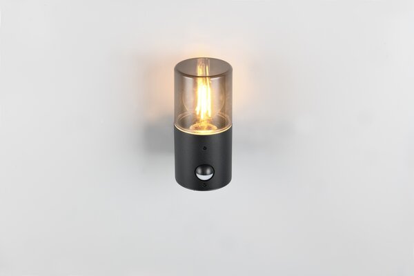 Φωτιστικό Επίτοιχο Trio Lighting HOOSIC 222260132 Μαύρο Ματ (Black Mat)