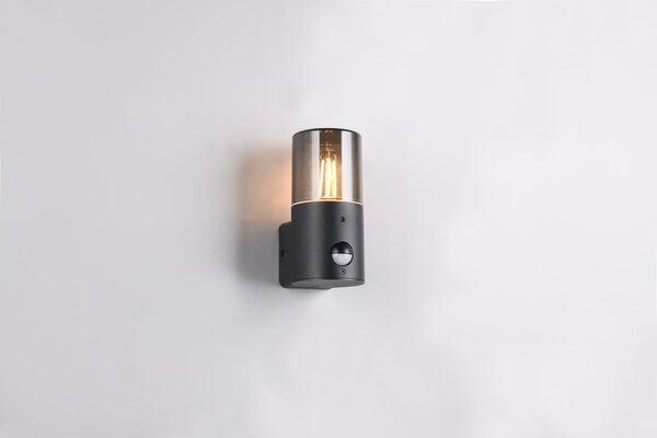Φωτιστικό Επίτοιχο Trio Lighting HOOSIC 222260132 Μαύρο Ματ (Black Mat)
