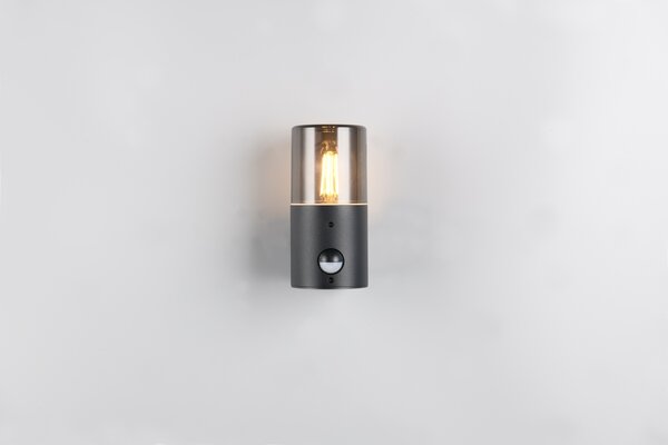 Φωτιστικό Επίτοιχο Trio Lighting HOOSIC 222260132 Μαύρο Ματ (Black Mat)