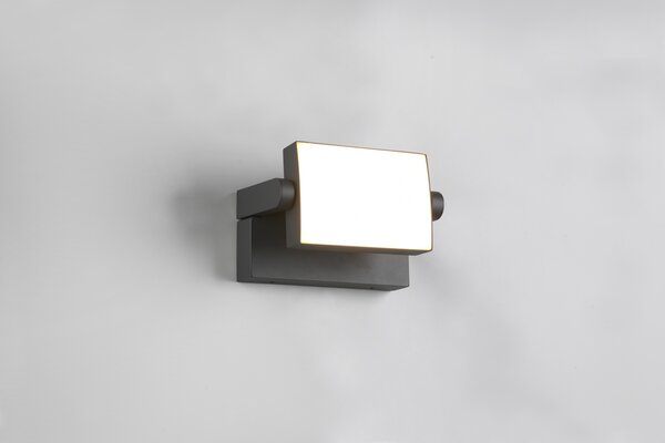 Φωτιστικό Επίτοιχο Trio Lighting KANSAS 246860142 Ανθρακί (Anthracite) 3000K