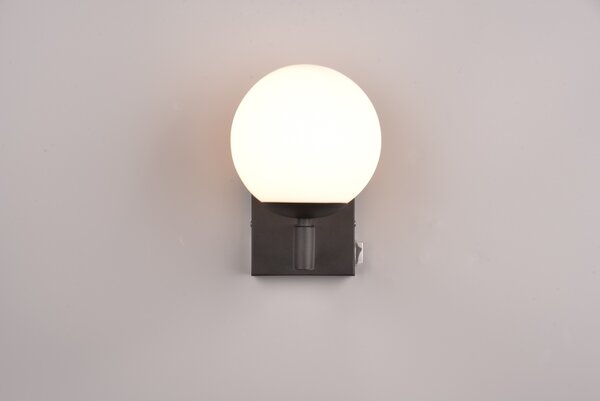 Φωτιστικό Επίτοιχο Trio Lighting KULA 284270132 Μαύρο Ματ (Black Mat)