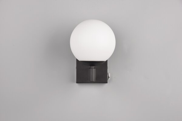 Φωτιστικό Επίτοιχο Trio Lighting KULA 284270132 Μαύρο Ματ (Black Mat)