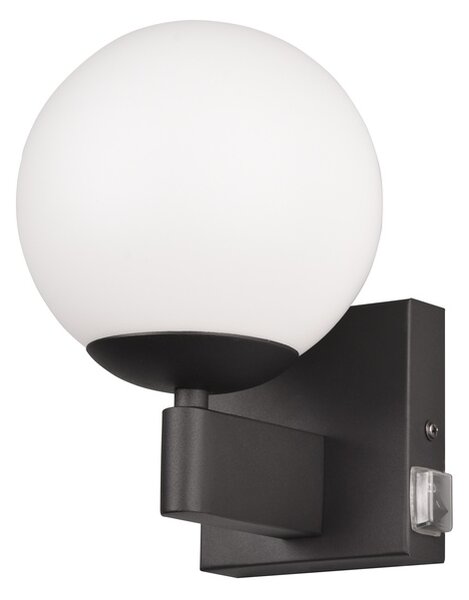 Φωτιστικό Επίτοιχο Trio Lighting KULA 284270132 Μαύρο Ματ (Black Mat)