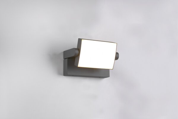 Φωτιστικό Επίτοιχο Trio Lighting KANSAS 246860142 Ανθρακί (Anthracite) 3000K