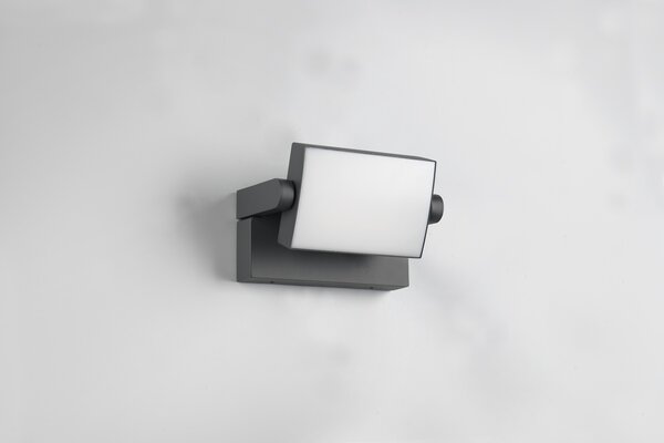 Φωτιστικό Επίτοιχο Trio Lighting KANSAS 246860142 Ανθρακί (Anthracite) 3000K