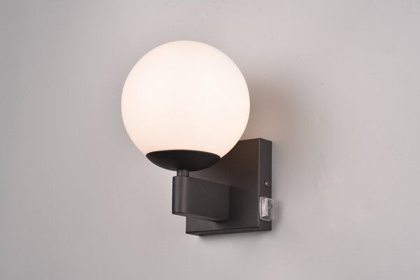 Φωτιστικό Επίτοιχο Trio Lighting KULA 284270132 Μαύρο Ματ (Black Mat)
