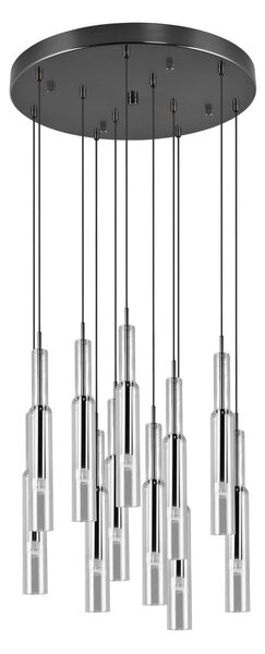 Φωτιστικό Κρεμαστό Trio Lighting LUCENT 344531120 Νίκελ Μαύρο (Black Nickel) 2300+3000+4000K