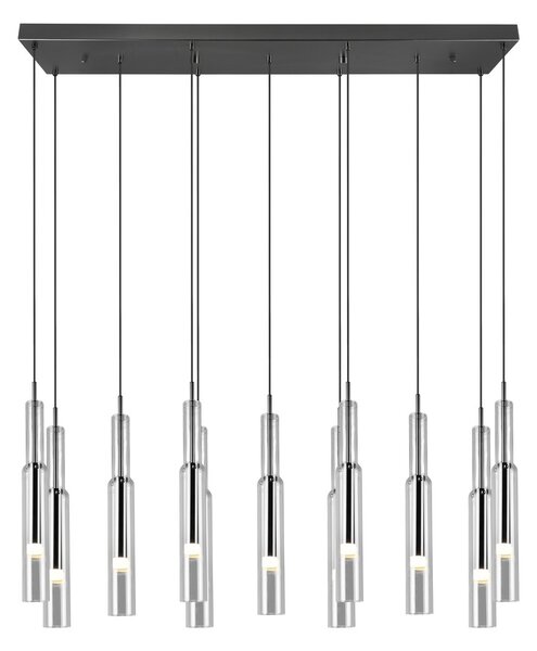Φωτιστικό Κρεμαστό Trio Lighting LUCENT 344511120 Νίκελ Μαύρο (Black Nickel) 2300+3000+4000K