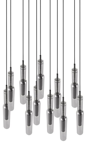 Φωτιστικό Κρεμαστό Trio Lighting LUCENT 344531120 Νίκελ Μαύρο (Black Nickel) 2300+3000+4000K