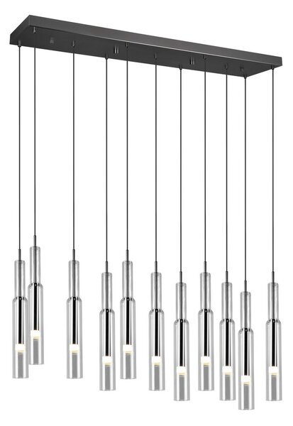 Φωτιστικό Κρεμαστό Trio Lighting LUCENT 344511120 Νίκελ Μαύρο (Black Nickel) 2300+3000+4000K
