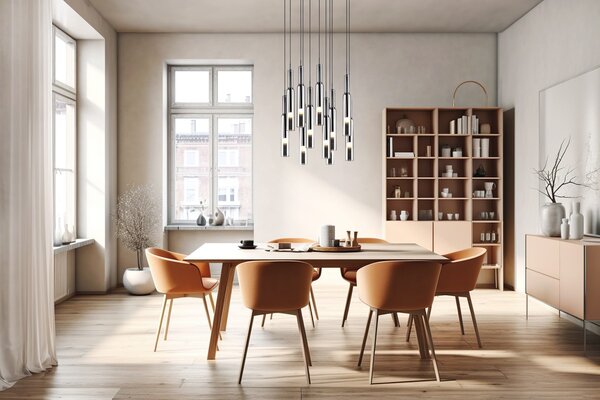 Φωτιστικό Κρεμαστό Trio Lighting LUCENT 344531106 Χρώμιο (Chrome) 2300+3000+4000K