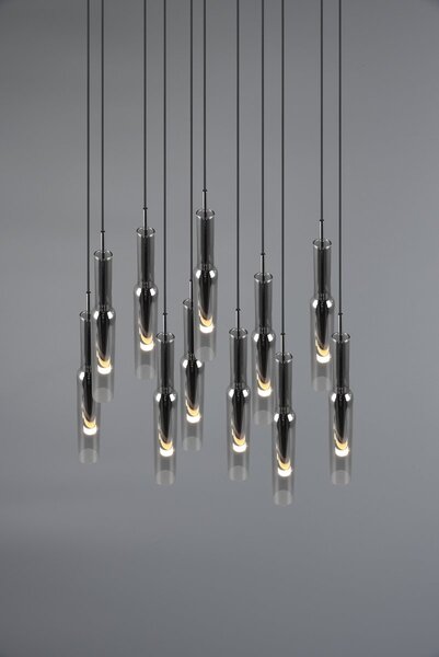 Φωτιστικό Κρεμαστό Trio Lighting LUCENT 344531106 Χρώμιο (Chrome) 2300+3000+4000K