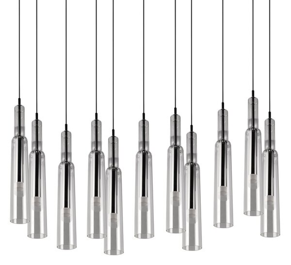 Φωτιστικό Κρεμαστό Trio Lighting LUCENT 344511120 Νίκελ Μαύρο (Black Nickel) 2300+3000+4000K