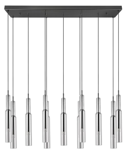 Φωτιστικό Κρεμαστό Trio Lighting LUCENT 344511120 Νίκελ Μαύρο (Black Nickel) 2300+3000+4000K