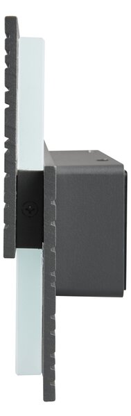 Φωτιστικό Επίτοιχο Trio Lighting MARIZA 247060142 Ανθρακί (Anthracite) 3000K