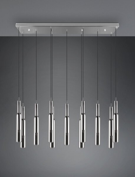 Φωτιστικό Κρεμαστό Trio Lighting LUCENT 344511106 Χρώμιο (Chrome) 2300+3000+4000K