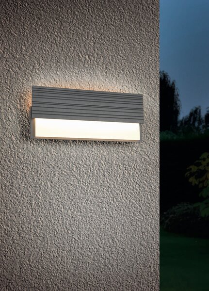 Φωτιστικό Επίτοιχο Trio Lighting MARIZA 247060142 Ανθρακί (Anthracite) 3000K