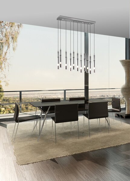Φωτιστικό Κρεμαστό Trio Lighting LUCENT 344511106 Χρώμιο (Chrome) 2300+3000+4000K