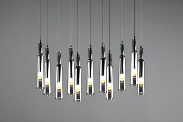 Φωτιστικό Κρεμαστό Trio Lighting LUCENT 344511106 Χρώμιο (Chrome) 2300+3000+4000K