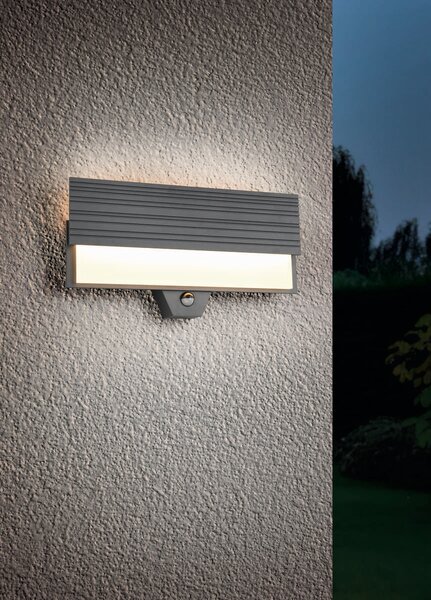 Φωτιστικό Επίτοιχο Trio Lighting MARIZA 247069142 Ανθρακί (Anthracite) 3000K