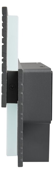 Φωτιστικό Επίτοιχο Trio Lighting MARIZA 247069142 Ανθρακί (Anthracite) 3000K