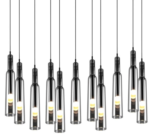 Φωτιστικό Κρεμαστό Trio Lighting LUCENT 344511106 Χρώμιο (Chrome) 2300+3000+4000K