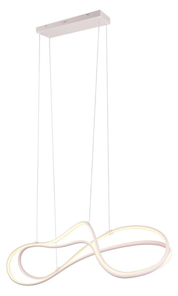 Φωτιστικό Κρεμαστό Trio Lighting NALA 344310131 Λευκό Ματ (White Mat) 2300+3000+4000K