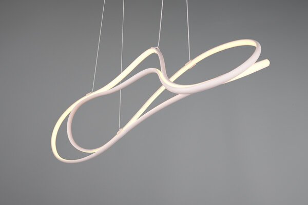 Φωτιστικό Κρεμαστό Trio Lighting NALA 344310131 Λευκό Ματ (White Mat) 2300+3000+4000K