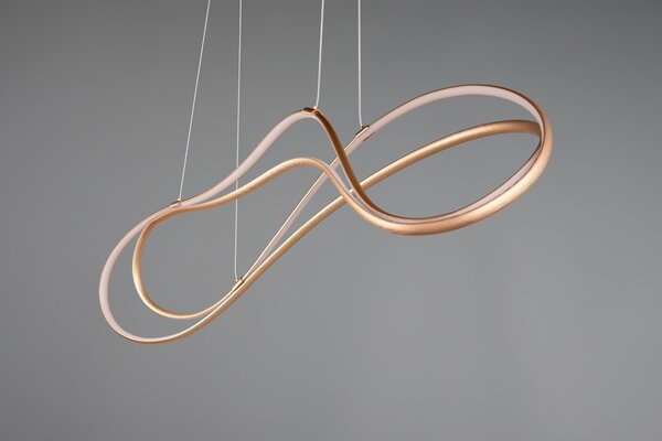 Φωτιστικό Κρεμαστό Trio Lighting NALA 344310179 Χρυσό Χρώμα (Gold Coloured) 2300+3000+4000K