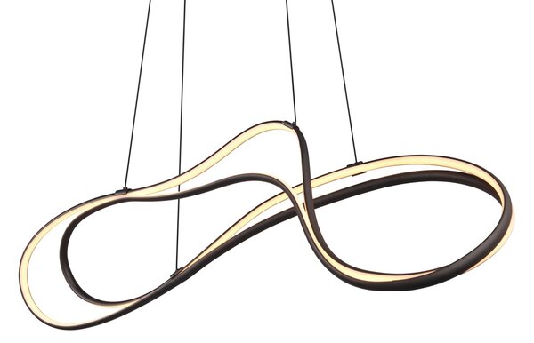 Φωτιστικό Κρεμαστό Trio Lighting NALA 344310132 Μαύρο Ματ (Black Mat) 2300+3000+4000K