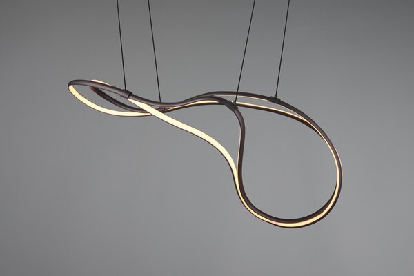 Φωτιστικό Κρεμαστό Trio Lighting NALA 344310132 Μαύρο Ματ (Black Mat) 2300+3000+4000K