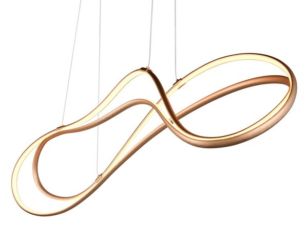 Φωτιστικό Κρεμαστό Trio Lighting NALA 344310179 Χρυσό Χρώμα (Gold Coloured) 2300+3000+4000K