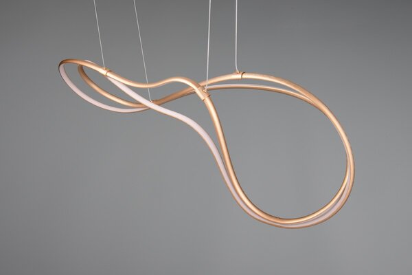 Φωτιστικό Κρεμαστό Trio Lighting NALA 344310179 Χρυσό Χρώμα (Gold Coloured) 2300+3000+4000K