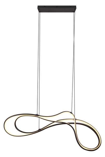 Φωτιστικό Κρεμαστό Trio Lighting NALA 344310132 Μαύρο Ματ (Black Mat) 2300+3000+4000K