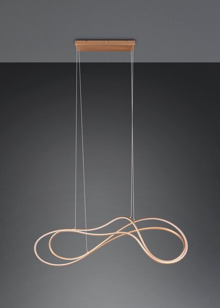 Φωτιστικό Κρεμαστό Trio Lighting NALA 344310179 Χρυσό Χρώμα (Gold Coloured) 2300+3000+4000K