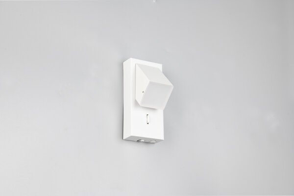 Φωτιστικό Επίτοιχο Trio Lighting RAGLAN 248570131 Λευκό Ματ (White Mat) 3000K