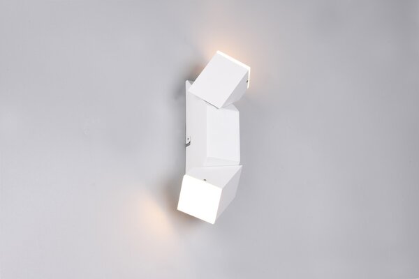 Φωτιστικό Επίτοιχο Trio Lighting RAGLAN 248510231 Λευκό Ματ (White Mat) 3000K