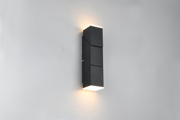 Φωτιστικό Επίτοιχο Trio Lighting RAGLAN 248510232 Μαύρο Ματ (Black Mat) 3000K