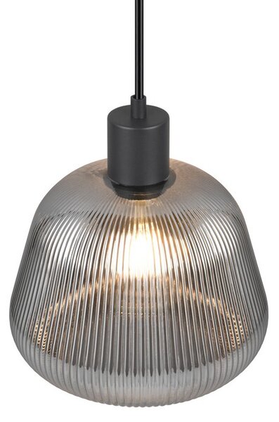 Φωτιστικό Κρεμαστό Trio Lighting TARIFA 362800132 Μαύρο Ματ (Black Mat)