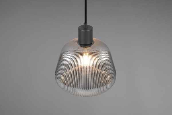 Φωτιστικό Κρεμαστό Trio Lighting TARIFA 362800132 Μαύρο Ματ (Black Mat)
