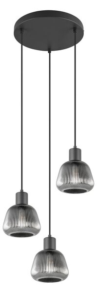 Φωτιστικό Κρεμαστό Trio Lighting TARIFA 362830332 Μαύρο Ματ (Black Mat)