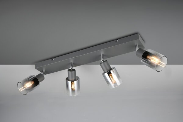 Φωτιστικό Σποτ Reality Lighting -RL CADIZ R81784042 Ανθρακί (Anthracite)