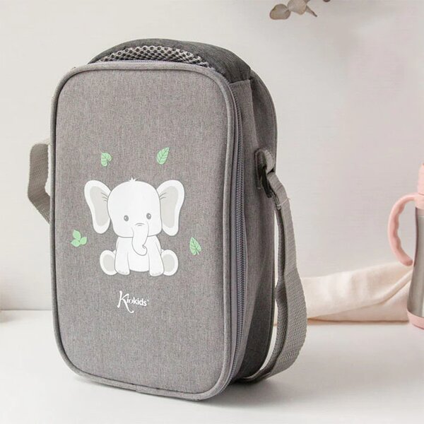 Ισοθερμική Τσάντα Φαγητού (24x15x7) Kiokids Little Elephant 3730