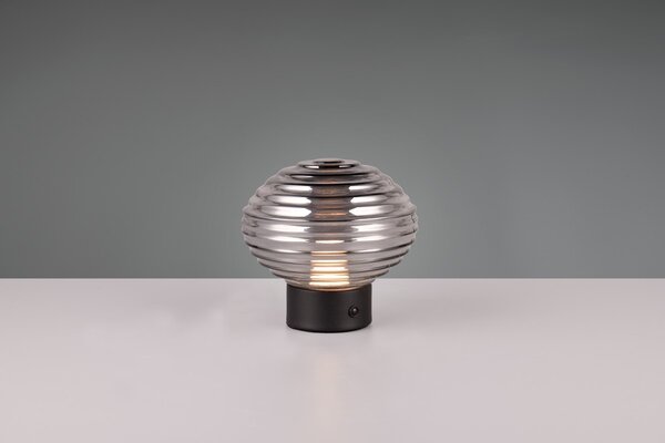 Φωτιστικό Επιτραπέζιο Reality Lighting -RL EARL R57771154 Μαύρο Ματ (Black Mat) 3000K