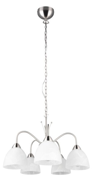 Φωτιστικό Κρεμαστό Reality Lighting -RL DOBBY R31055007 Νίκελ ματ (Nickel Mat- Satin)