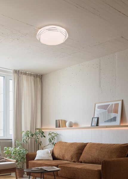 Φωτιστικό Οροφής Reality Lighting -RL DIZZY R67741100 Λευκό (White) 2700 - 6500K