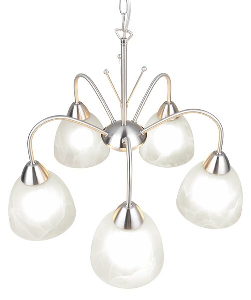 Φωτιστικό Κρεμαστό Reality Lighting -RL DOBBY R31055007 Νίκελ ματ (Nickel Mat- Satin)