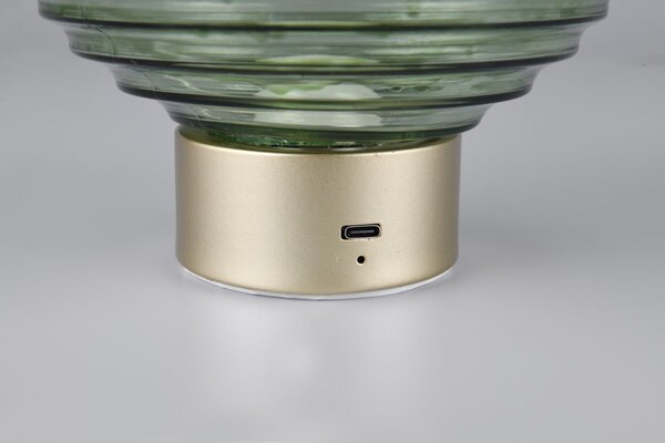 Φωτιστικό Επιτραπέζιο Reality Lighting -RL EARL R57771115 Ορειχαλκωμένο Ματ (Brass Mat) 3000K
