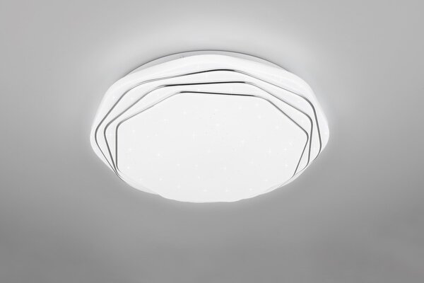 Φωτιστικό Οροφής Reality Lighting -RL DIZZY R67741100 Λευκό (White) 2700 - 6500K